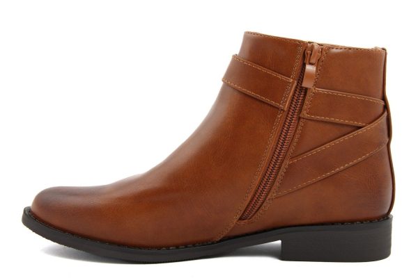 Fashion Attitude Botas de cano baixo FAM_X761_TAN - Image 2