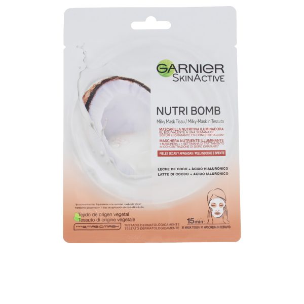 SKINACTIVE NUTRI BOMB mask facial nutritiva iluminadora 28 gr