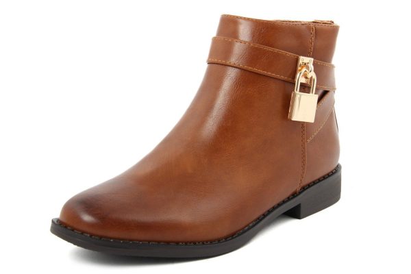 Fashion Attitude Botas de cano baixo FAM_X761_TAN - Image 3