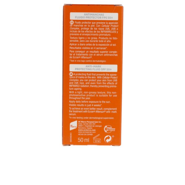 ECRAN SUNNIQUE anti-manchas SPF50+ 50 ml