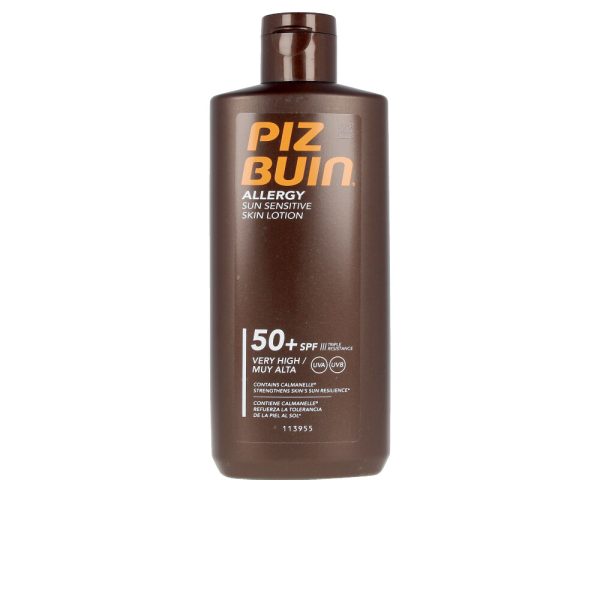 Piz Buin Allergy Protector Solar Corporal SPF 50+, Protección UVA/UVB, Rápida Absorción 200 ml