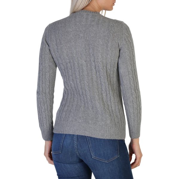 100% Cashmere Sweater DO-FF7-TRECCE_E800-GRIGIO - Image 2