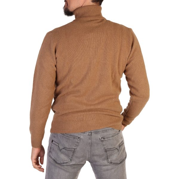 100% Cashmere Sweater UA-FF7-E770_CAMMELLO - Image 2