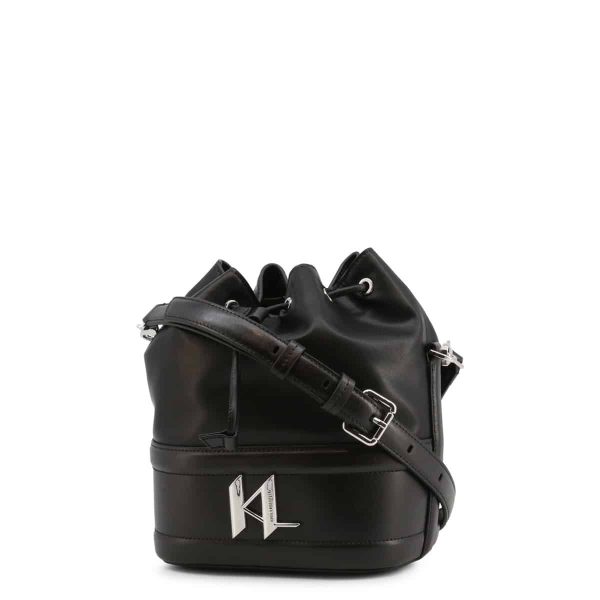 Karl Lagerfeld Malas de ombro 225W3089-81-999-Black - Image 2