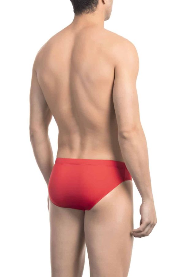 Bikkembergs Beachwear Roupa de banho BKK1MSP03_RED - Image 2