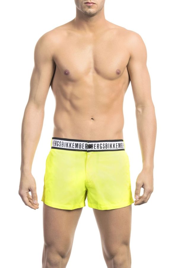 Bikkembergs Beachwear Roupa de banho BKK1MBX01_YELLOW(FLUO)