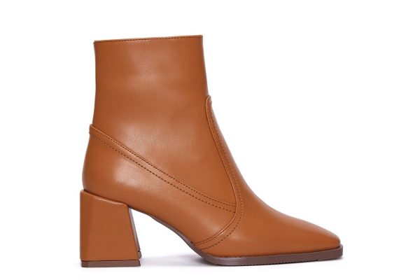 Fashion Attitude Botas de cano baixo FAB_SS2Y0264_201_DARK_TAN