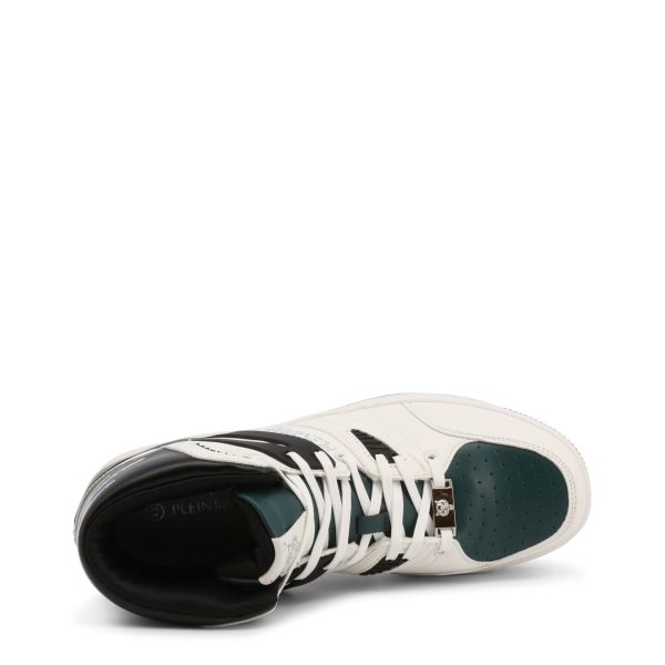 Plein Sport Tênis SIPS993-32_VERDE-NERO-BCO - Image 3