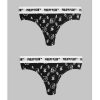Philipp Plein Cuecas DUPP1199_BI-PACK_BLACK