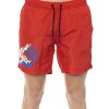 Bikkembergs Beachwear Roupa de banho BKK1MBM12_RossoRed