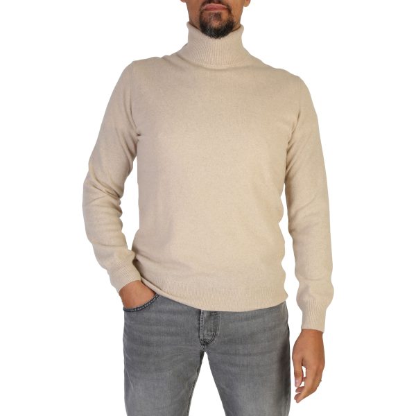 100% Cashmere Sweater UA-FF12_E700-BEIGE