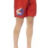 Bikkembergs Beachwear Roupa de banho BKK1MBM12_RossoRed - Image 2