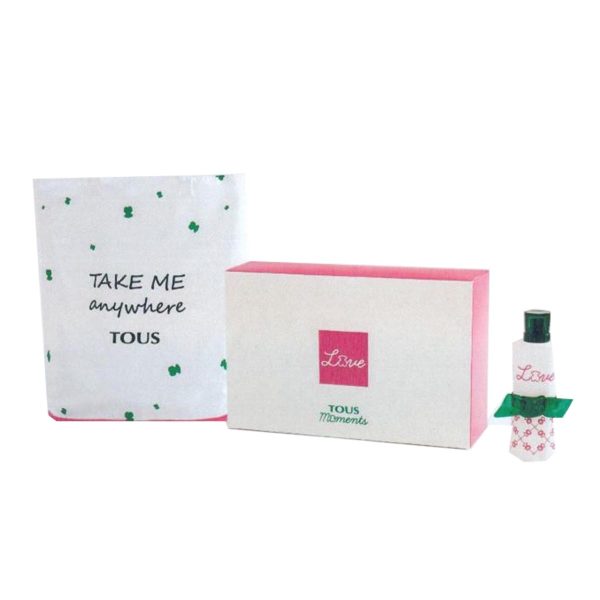 TOUS LOVE MOMENTS EAU DE TOILETTE 90ML VAPORIZADOR + BOLSA