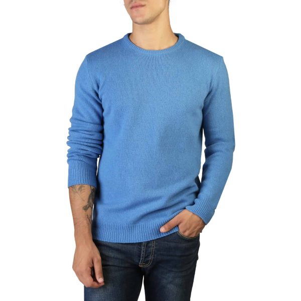 100% Cashmere Sweater C-NECK-M_590-LIGHTBLUE