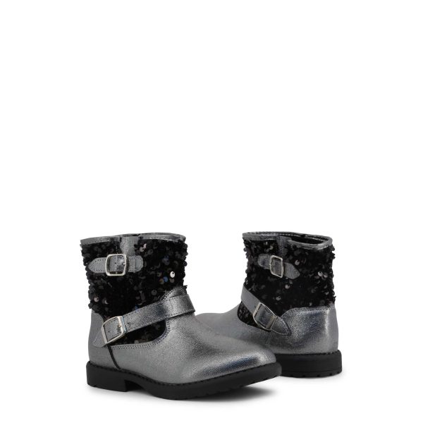 Shone Botas de cano baixo 234-021_SILVER - Image 3