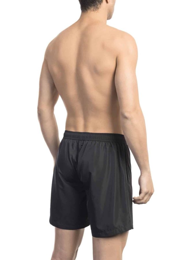 Bikkembergs Beachwear Roupa de banho BKK1MBM01_BLACK - Image 2