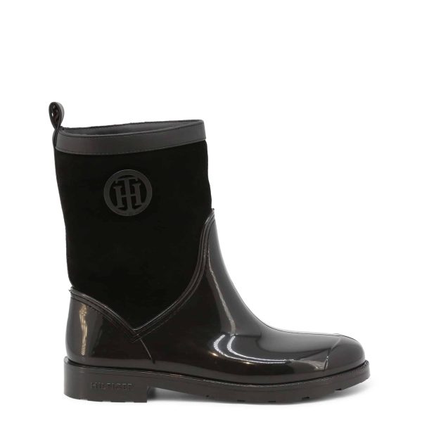 Tommy Hilfiger Botas de cano baixo FW0FW01816_BLACK