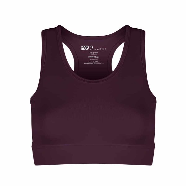 Bodyboo Top BB70220_Burgundy - Image 2