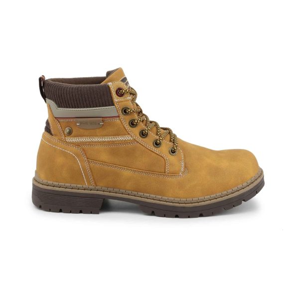 Duca Botas de cano baixo 1216_CAMEL