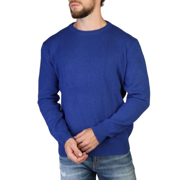 100% Cashmere Sweater C-NECK-M_560-BLUE