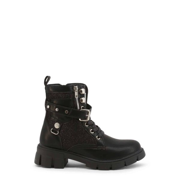 Shone Botas de cano baixo 245-001_BLACK