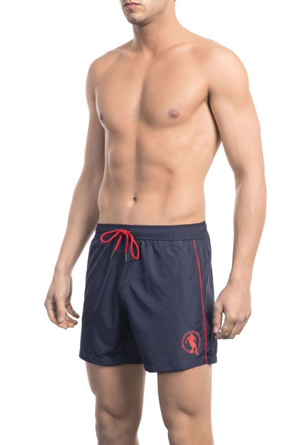 Bikkembergs Beachwear Roupa de banho BKK1MBS05_NAVY