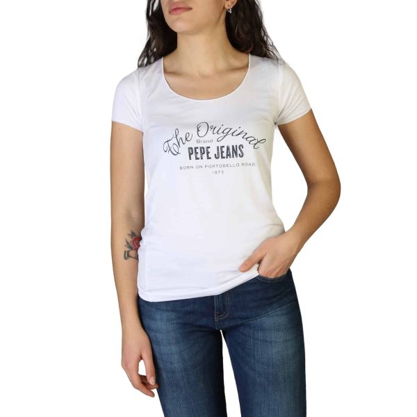 Pepe Jeans Camiseta CAMERON_PL505146_WHITE