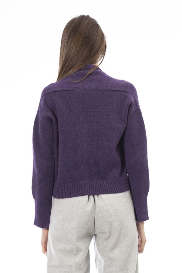 Alpha Studio Sweater AD8631EE_9003VIOLA - Image 3