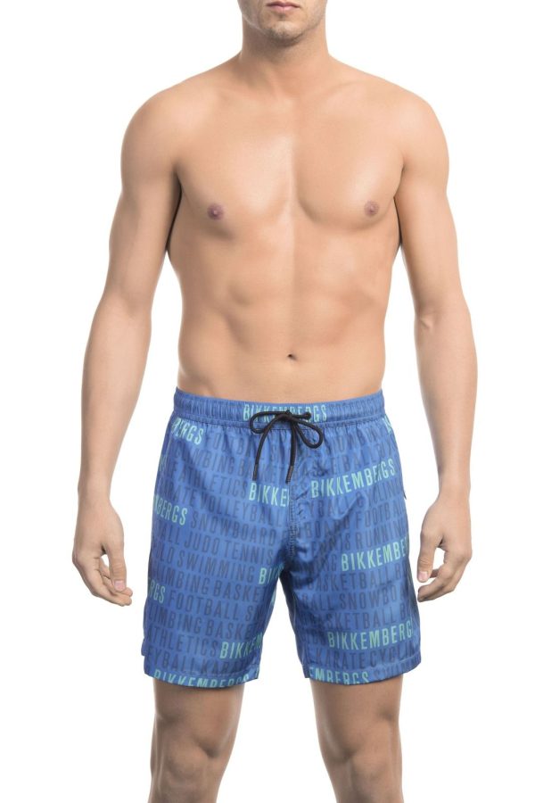 Bikkembergs Beachwear Roupa de banho BKK1MBM17_BLUE