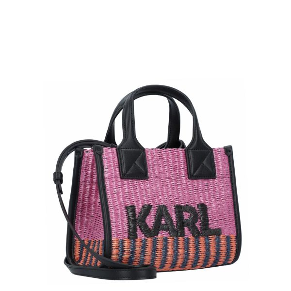 Karl Lagerfeld Malas de mão 231W3023-A568_Pink_Multi - Image 2