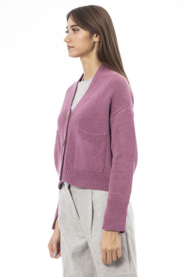 Alpha Studio Sweater AD8631EE_9007ROSA - Image 2