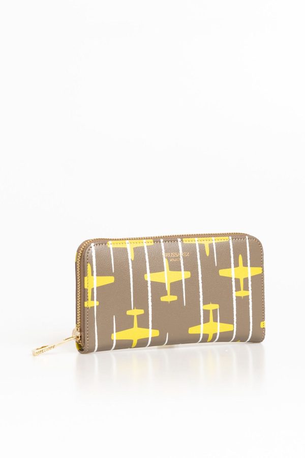 Trussardi Carteiras 76W000232Y000129_Y601YellowLeather - Image 2