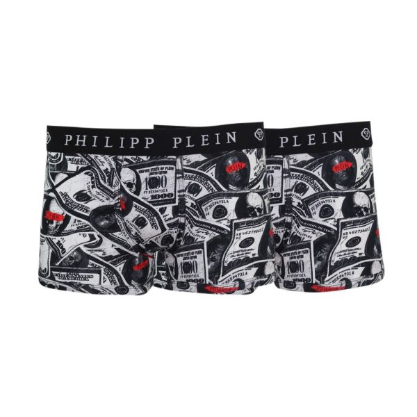 Philipp Plein Bermudão UUPB31-99_BI-PACK_BLK-DOLLAR