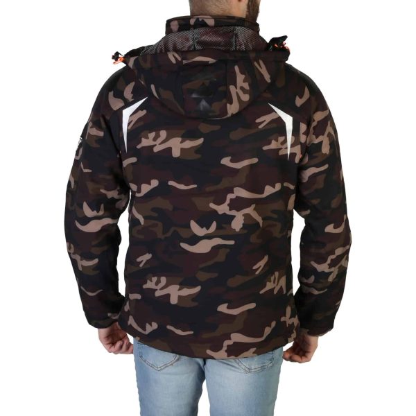 Geographical Norway Casacos Techno-camo_man_kaki-orange - Image 2