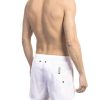 Bikkembergs Beachwear Roupa de banho BKK1MBS01_WHITE&RED - Image 2