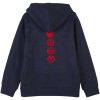 SUDADERA CON CAPUCHA COTTON BRUSHED MARVEL DARK BLUE - Image 2