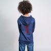 SUDADERA CON CAPUCHA COTTON BRUSHED MARVEL DARK BLUE - Image 5