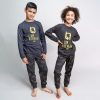 PIJAMA LARGO SINGLE JERSEY BATMAN GRIS - Image 4