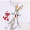 PIJAMA LARGO SINGLE JERSEY LOONEY TUNES GRIS - Image 3