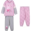 CHANDAL COTTON BRUSHED 3 PIEZAS PEPPA PIG PINK