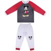 PIJAMA LARGO VELOUR COTTON MICKEY GRAY