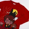 PIJAMA LARGO SINGLE JERSEY HARRY POTTER DARK RED - Image 3