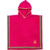 ALBORNOZ PONCHO DE NIÑO 65X65CM 380 GSM 100% ALGODÓN ROSA KIDS BE