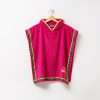 ALBORNOZ PONCHO DE NIÑO 65X65CM 380 GSM 100% ALGODÓN ROSA KIDS BE - Image 3