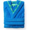 ALBORNOZ CON CAPUCHA M/L 360GSM 100% ALGODÓN AZUL RAINBOW BE