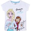 CAMISETA CORTA SINGLE JERSEY PUNTO FROZEN II WHITE