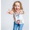 CAMISETA CORTA SINGLE JERSEY PUNTO FROZEN II WHITE - Image 4