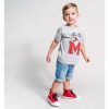 CAMISETA CORTA SINGLE JERSEY PUNTO MICKEY GRAY - Image 4