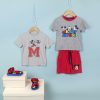 CAMISETA CORTA SINGLE JERSEY PUNTO MICKEY GRAY - Image 6