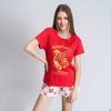 PIJAMA CORTO SINGLE JERSEY PUNTO HARRY POTTER DARK RED - Image 4